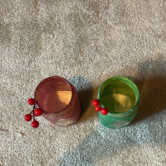 Ball Jar Christmas candles - Picture 2 of 3